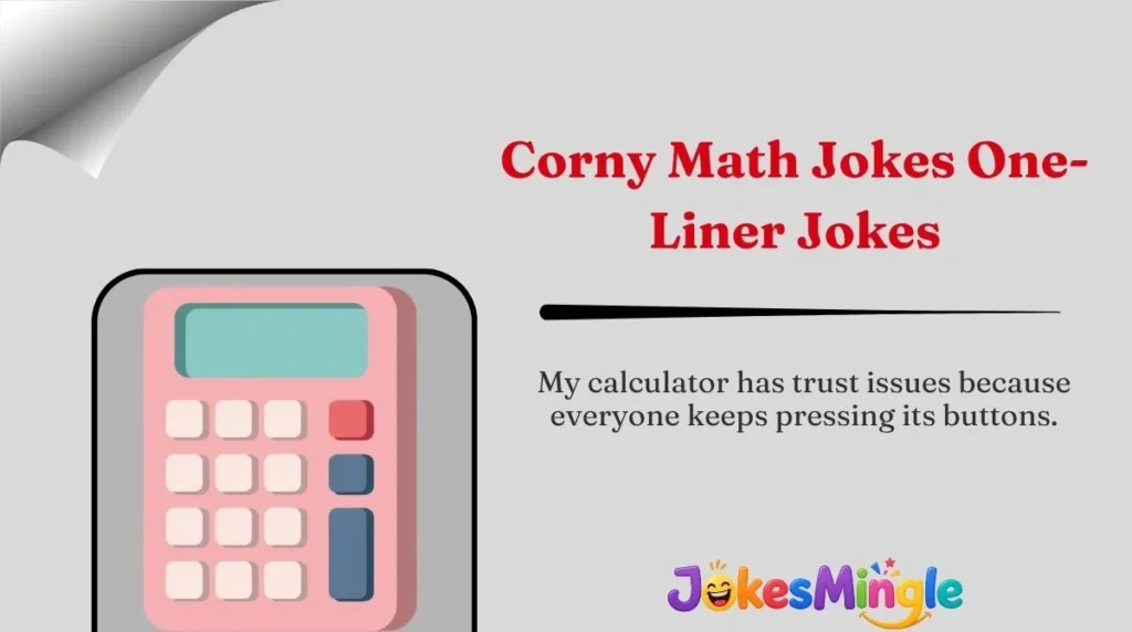 Corny Math Jokes One-Liner Jokes