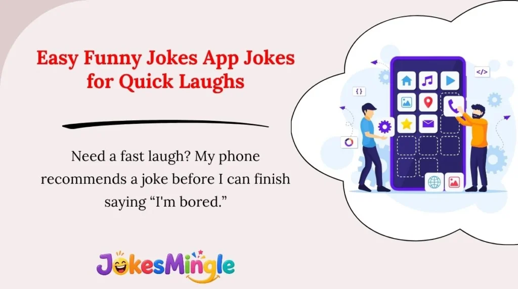 Easy Funny Jokes App Jokes for Quick Laughs