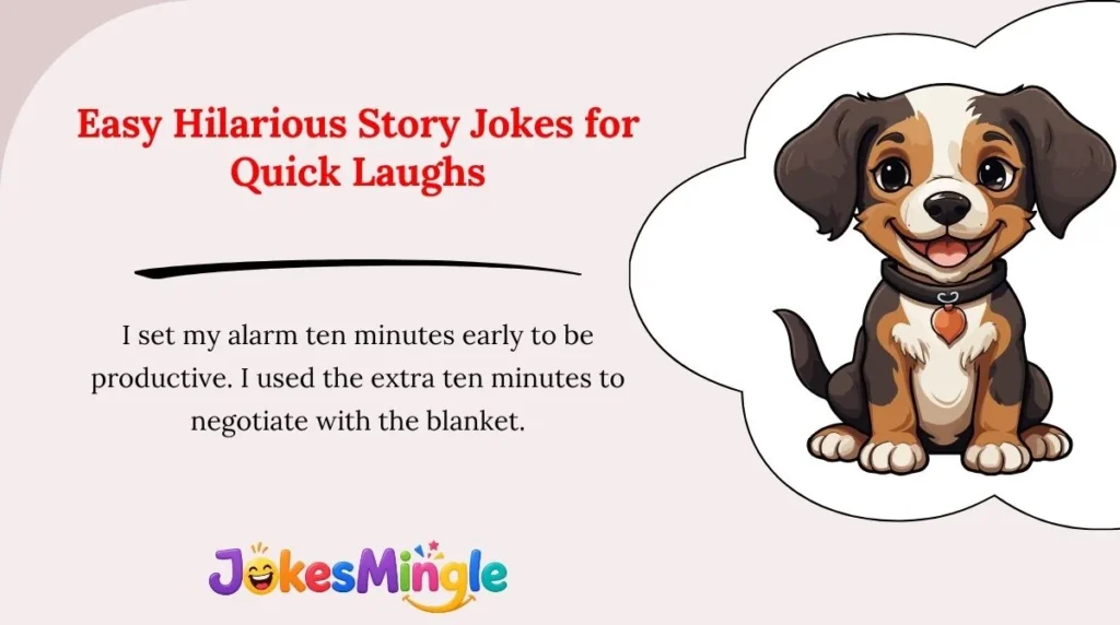 Easy Hilarious Story Jokes for Quick Laughs