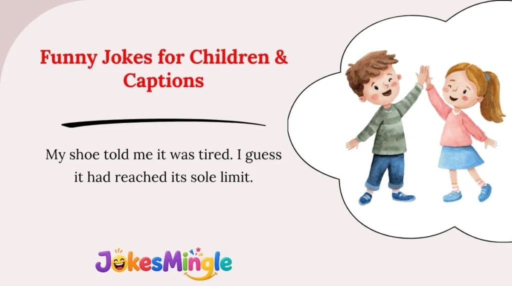 Funny Jokes for Children & Captions 😂