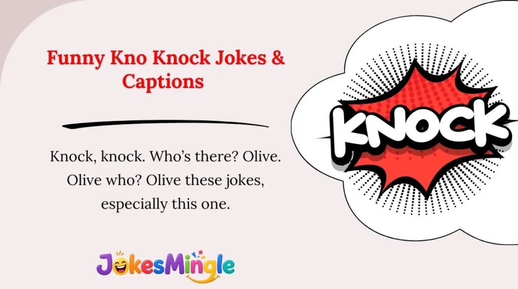 Funny Kno Knock Jokes & Captions