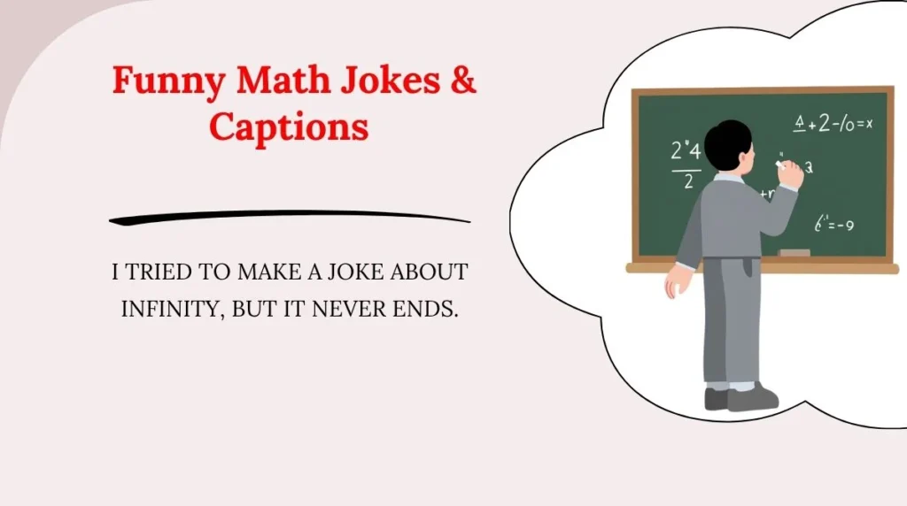Funny Math Jokes & Captions