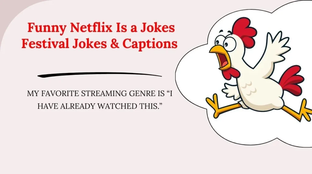 Funny Netflix Is a Jokes Festival Jokes & Captions 😂