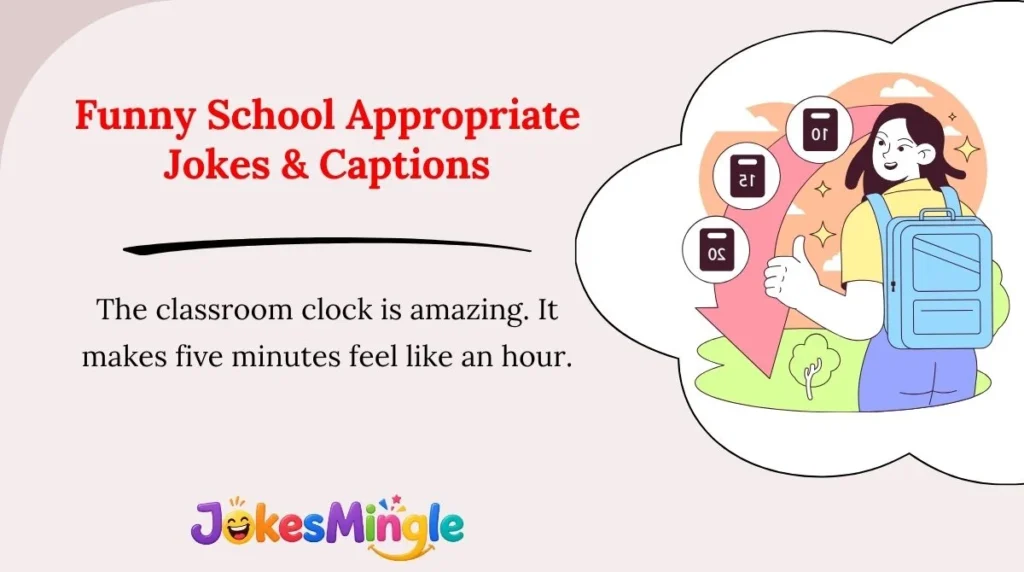 Funny School Appropriate Jokes & Captions
