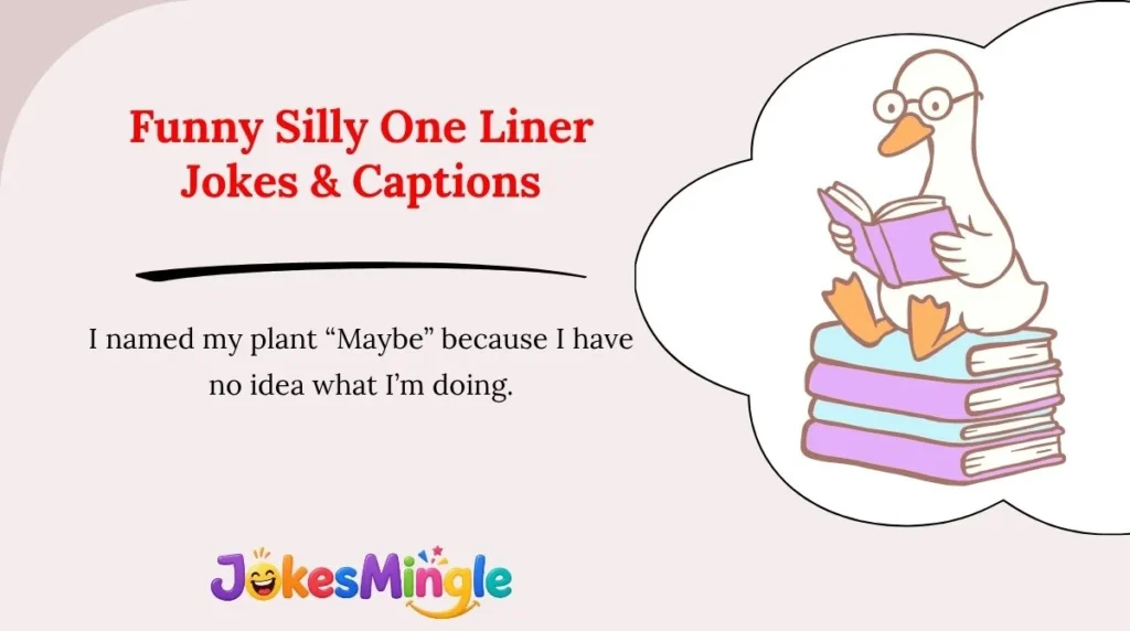 Funny Silly One Liner Jokes & Captions 😂