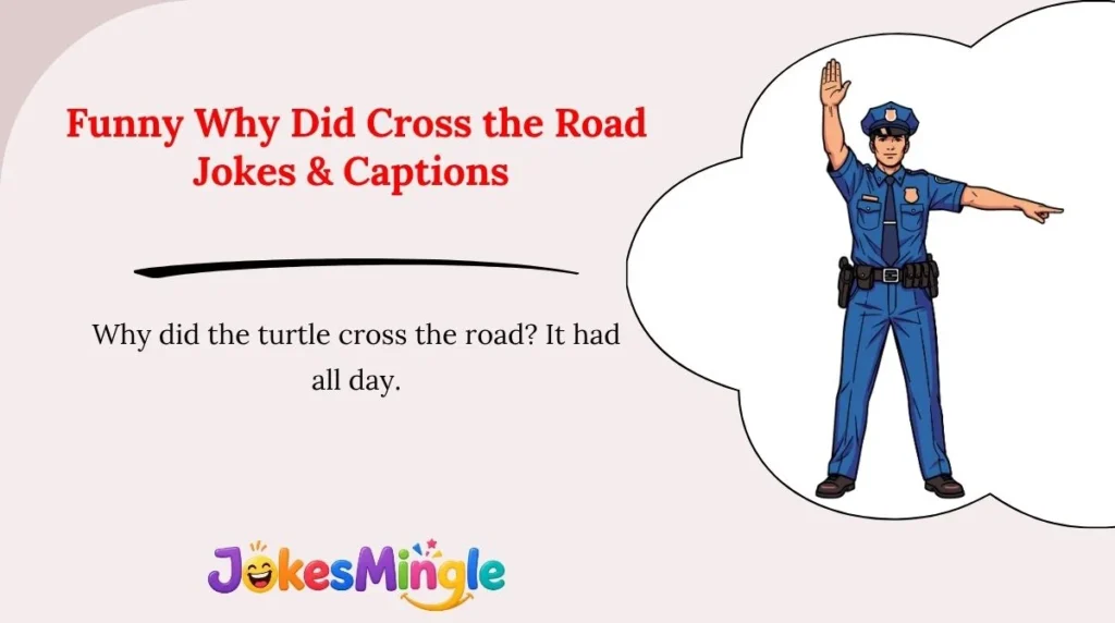 Funny Why Did Cross the Road Jokes & Captions 