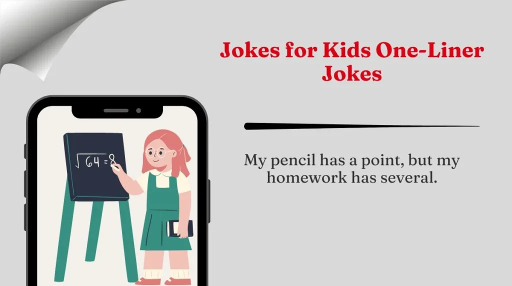 Jokes for Kids One-Liner Jokes