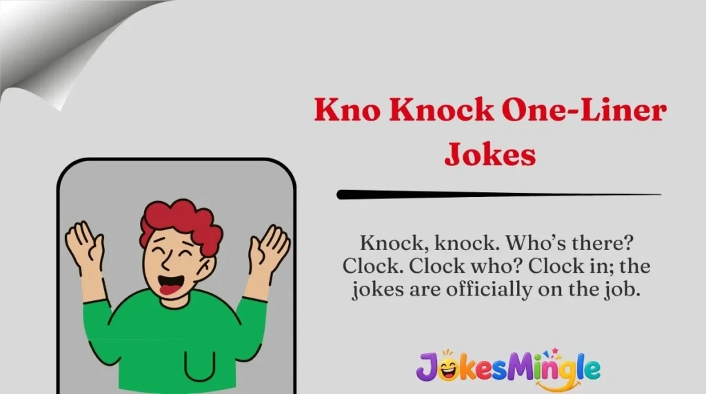 Kno Knock One-Liner Jokes