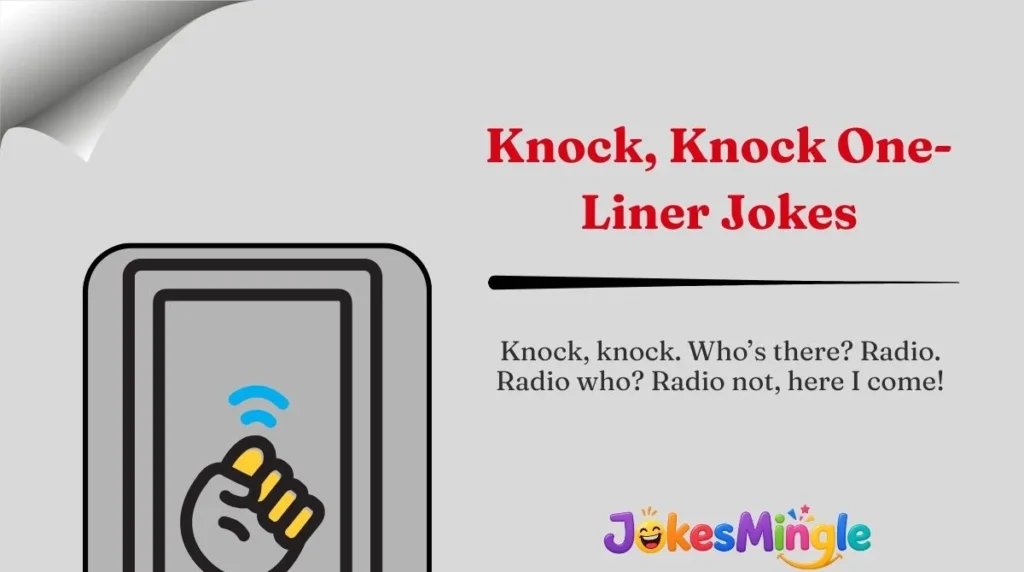 Knock, Knock One-Liner Jokes