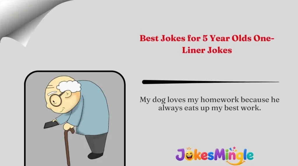Best Jokes for 5 Year Olds One-Liner Jokes