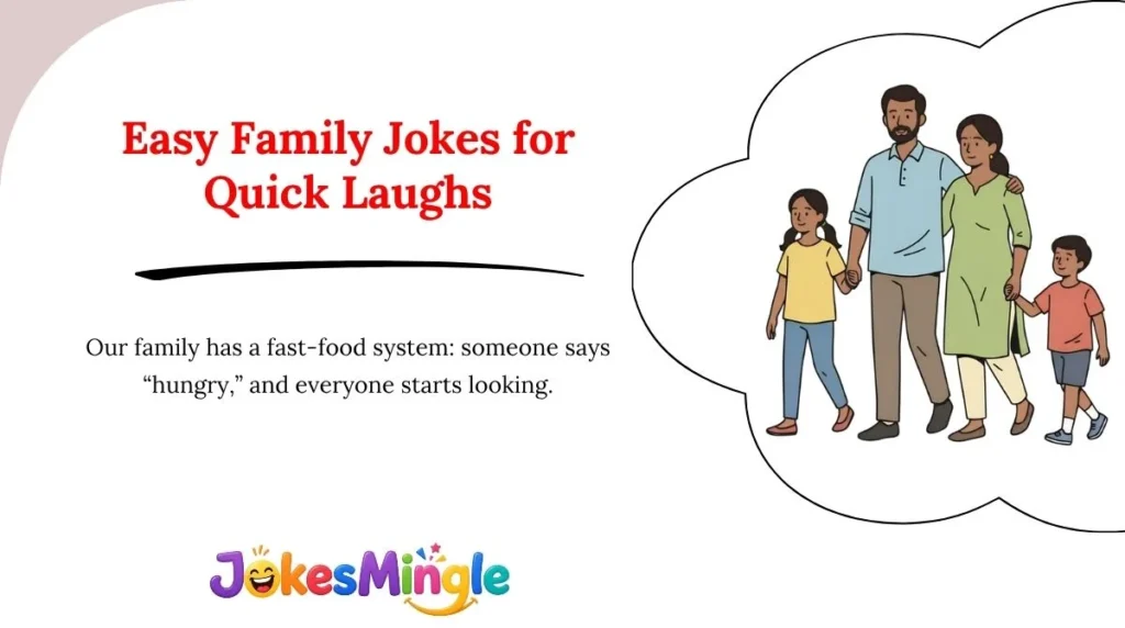 Easy Family Jokes for Quick Laughs