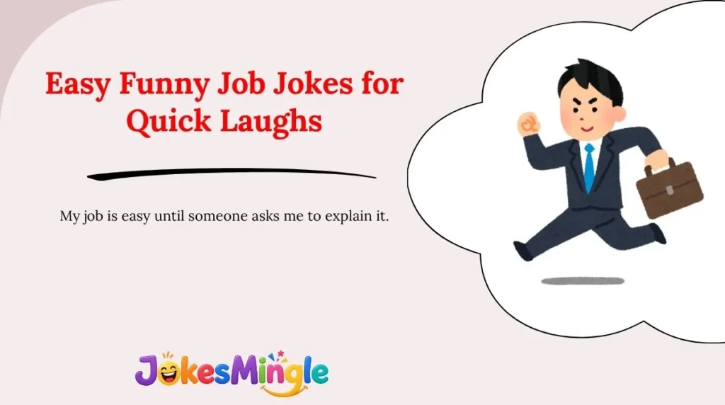 Easy Funny Job Jokes for Quick Laughs