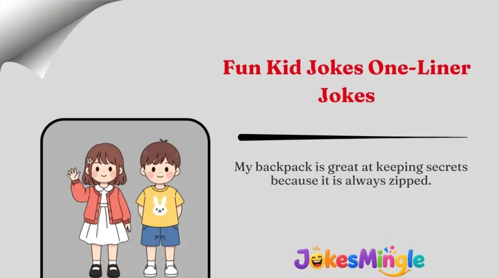 Fun Kid Jokes One-Liner Jokes