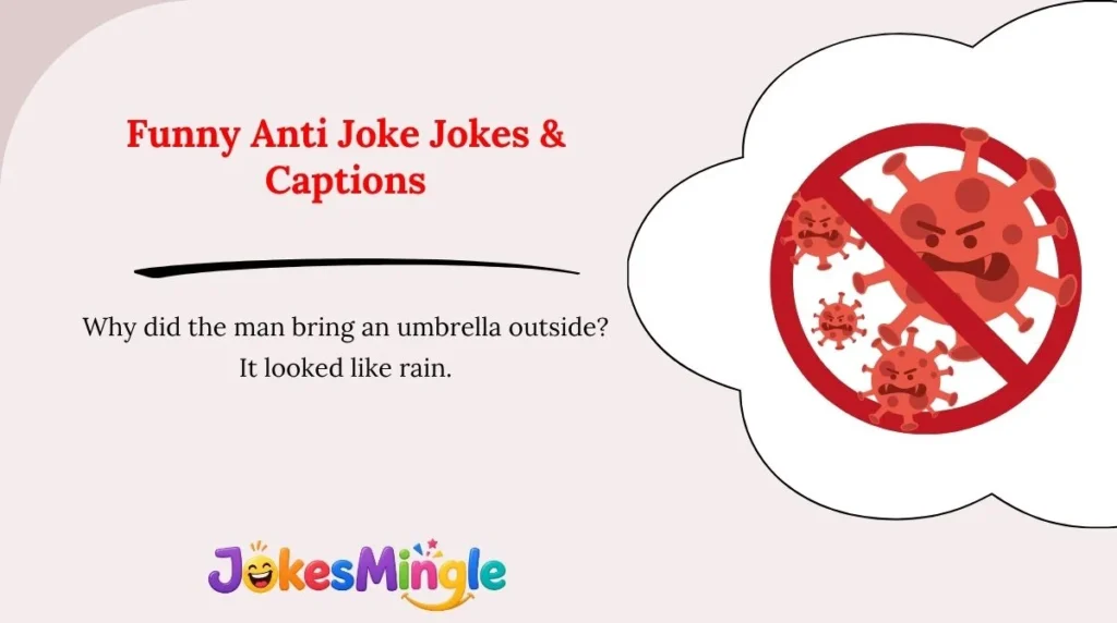 Funny Anti Joke Jokes & Captions 😂