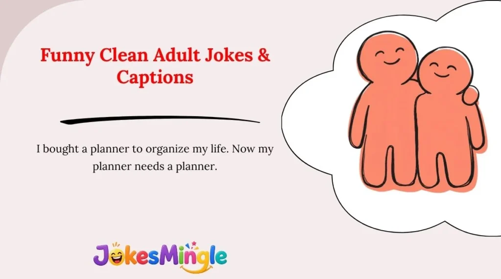 Funny Clean Adult Jokes & Captions 😂