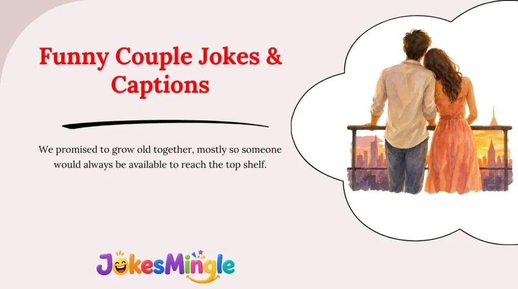 Funny Couple Jokes & Captions 😂