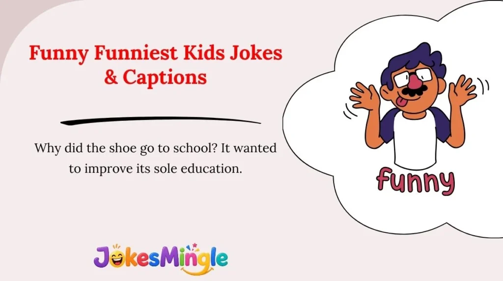 Funny Funniest Kids Jokes & Captions 😂