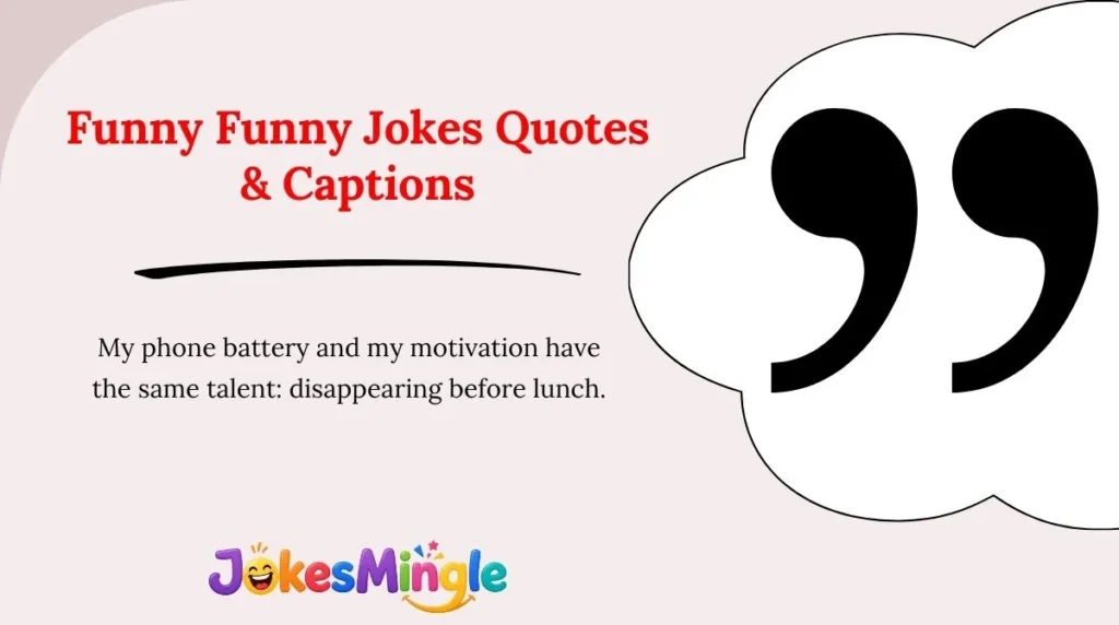 Funny Funny Jokes Quotes & Captions 😂