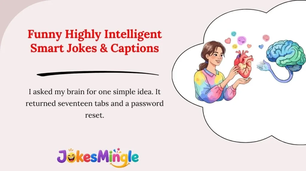 Funny Highly Intelligent Smart Jokes & Captions 😂