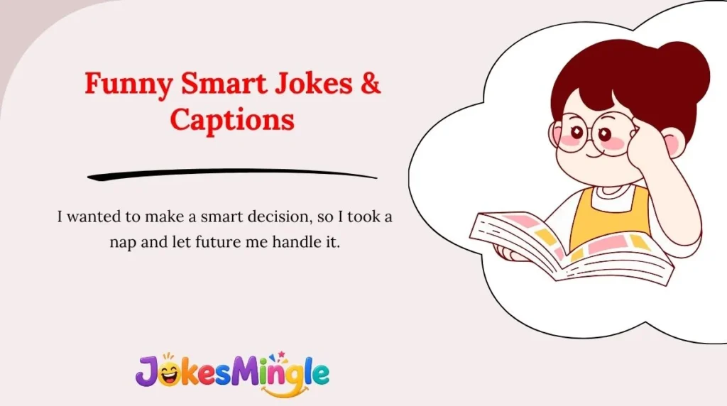 Funny Smart Jokes & Captions 😂