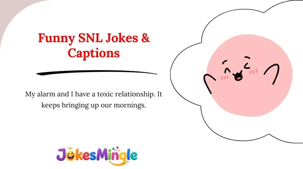 Funny SNL Jokes & Captions 😂