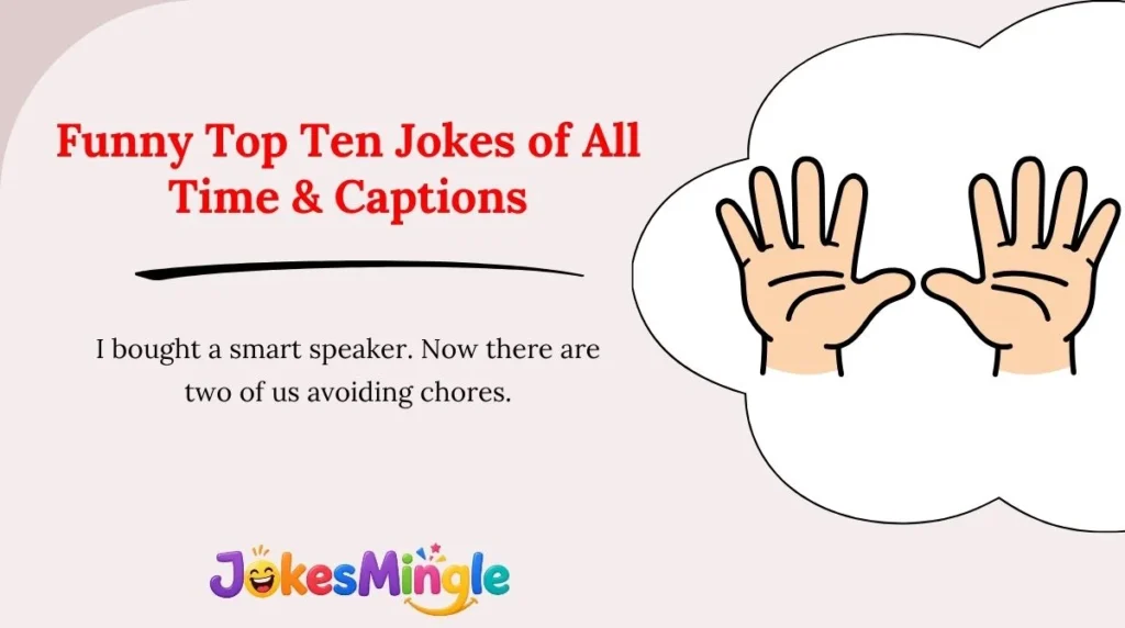 Funny Top Ten Jokes of All Time & Captions 😂