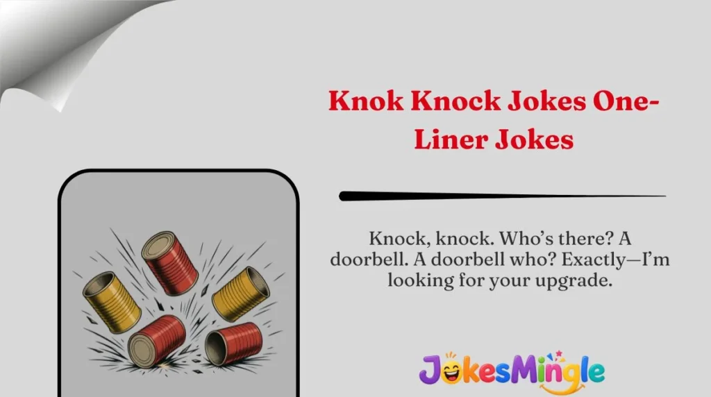 Knok Knock Jokes One-Liner Jokes