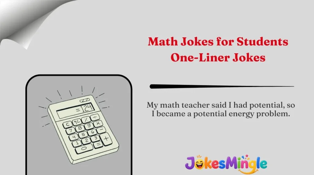 Math Jokes for Students One-Liner Jokes