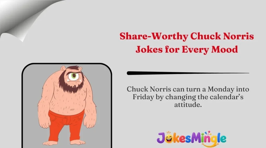 Share-Worthy Chuck Norris Jokes for Every Mood 🌍
