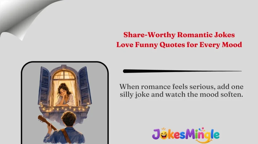 Share-Worthy Romantic Jokes Love Funny Quotes for Every Mood 🌍