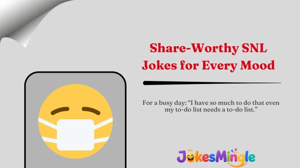 Share-Worthy SNL Jokes for Every Mood 🌍