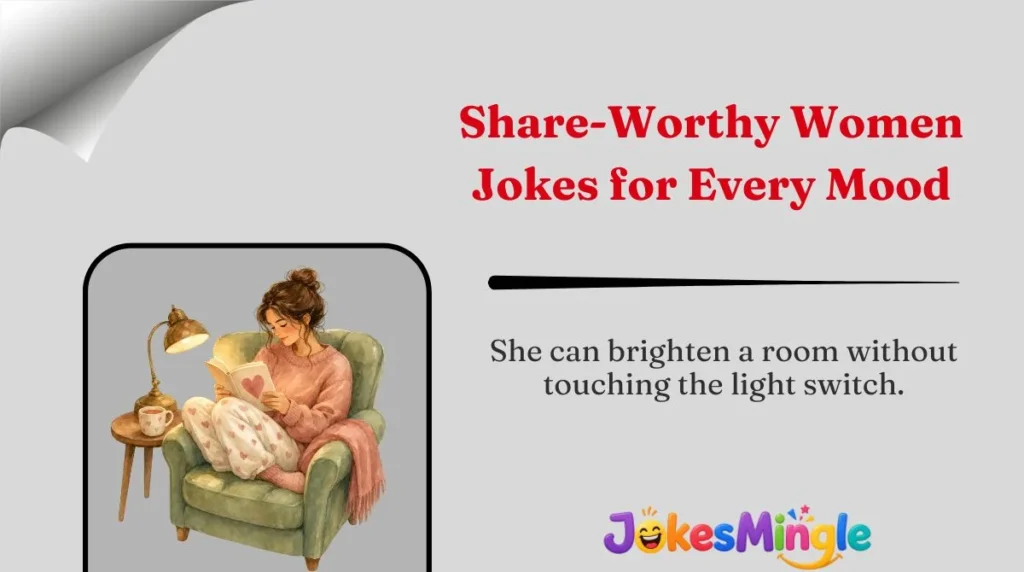Share-Worthy Women Jokes for Every Mood 🌍