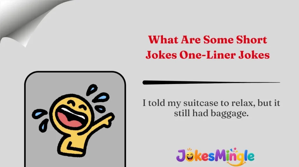 What Are Some Short Jokes One-Liner Jokes