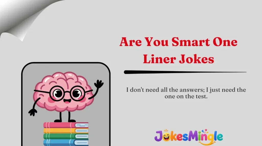 Are You Smart One-Liner Jokes