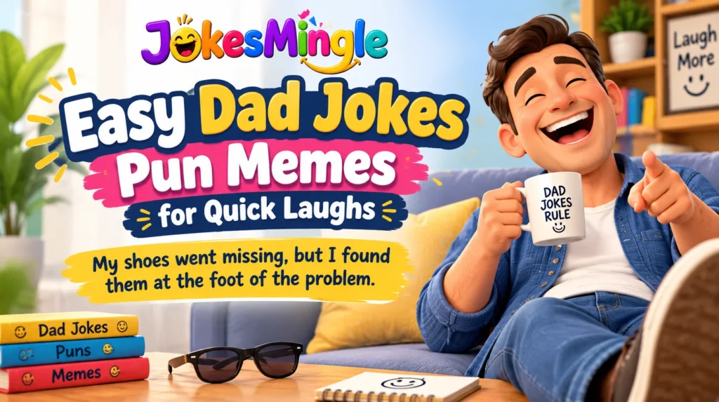 Easy Dad Jokes Pun Memes for Quick Laughs