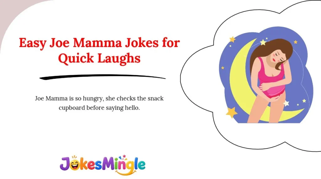 Easy Joe Mamma Jokes for Quick Laughs