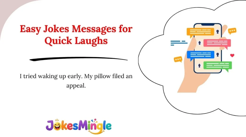 Easy Jokes Messages for Quick Laughs
