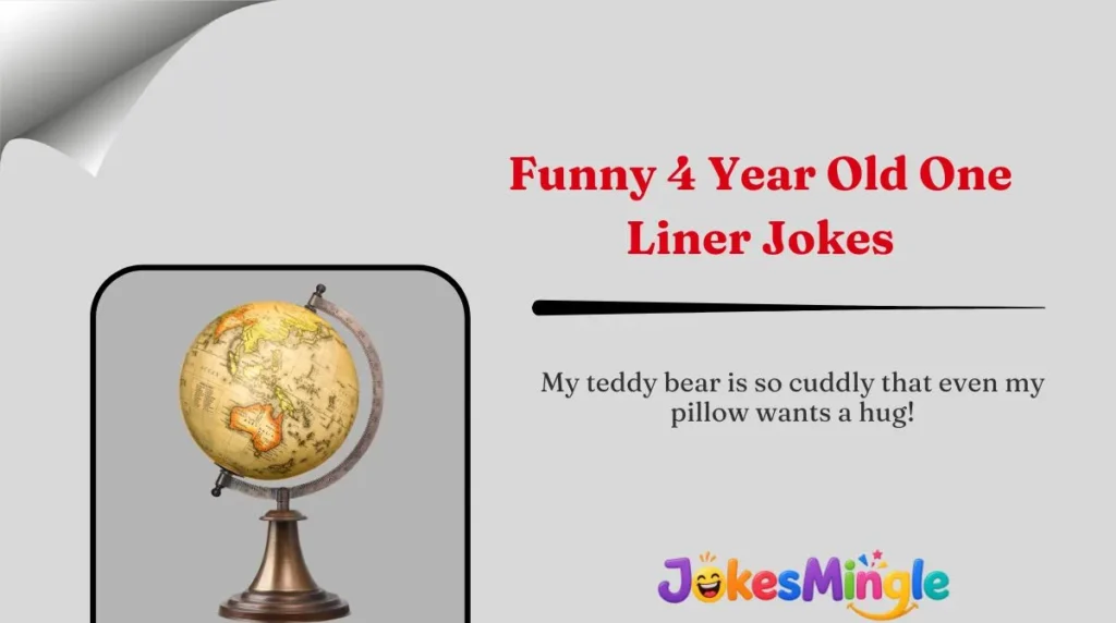 Funny 4 Year Old One-Liner Jokes