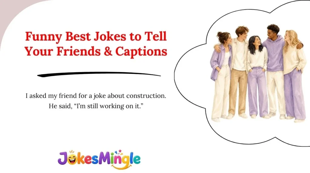 Funny Best Jokes to Tell Your Friends & Captions 😂