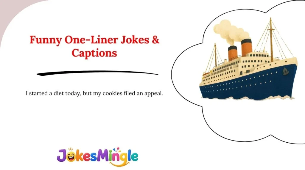 Funny One-Liner Jokes & Captions 😂