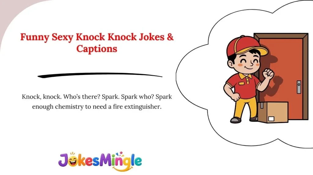 Funny Sexy Knock Knock Jokes & Captions 😂