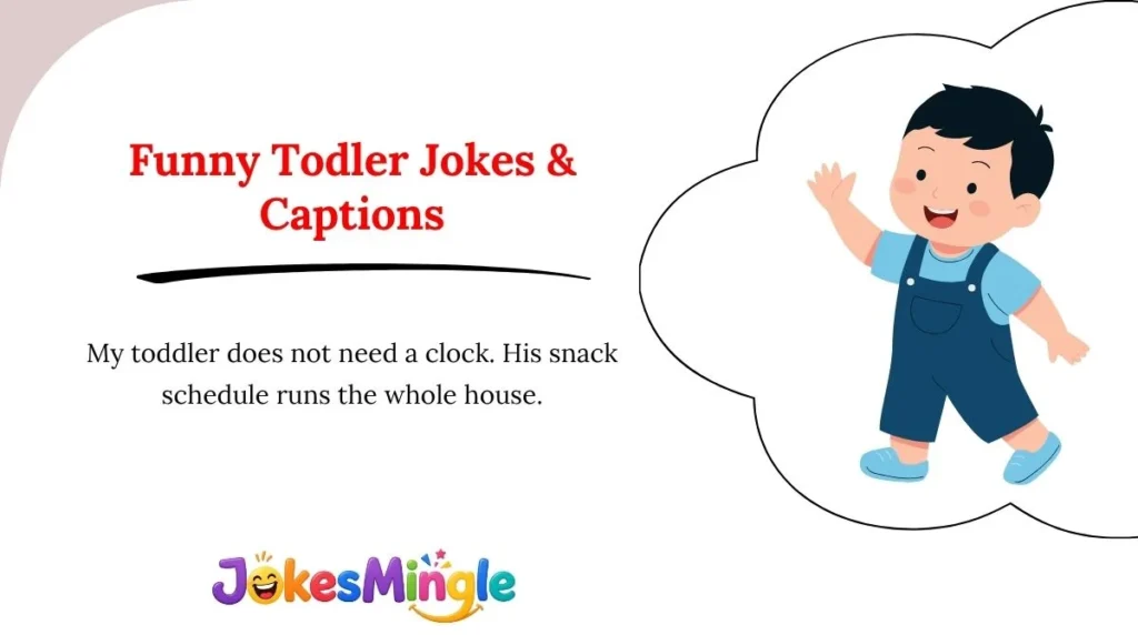 Funny Todler Jokes & Captions 😂