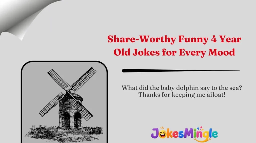Share-Worthy Funny 4 Year Old Jokes for Every Mood 🌍