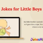 Jokes for Little Boys