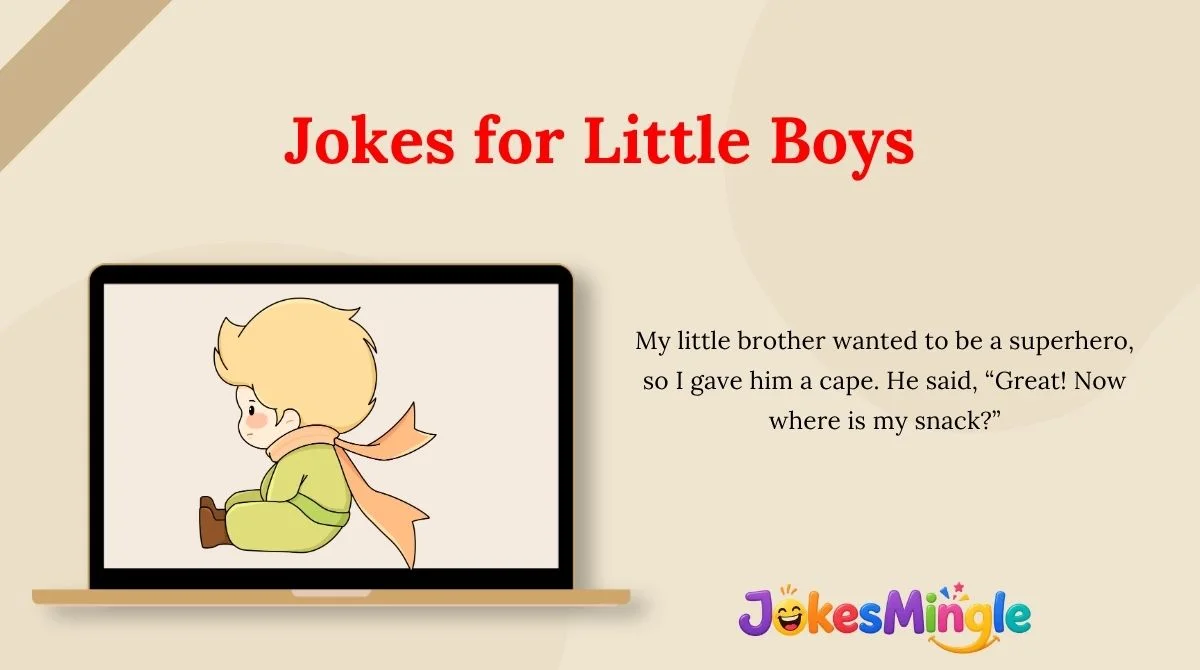 Jokes for Little Boys