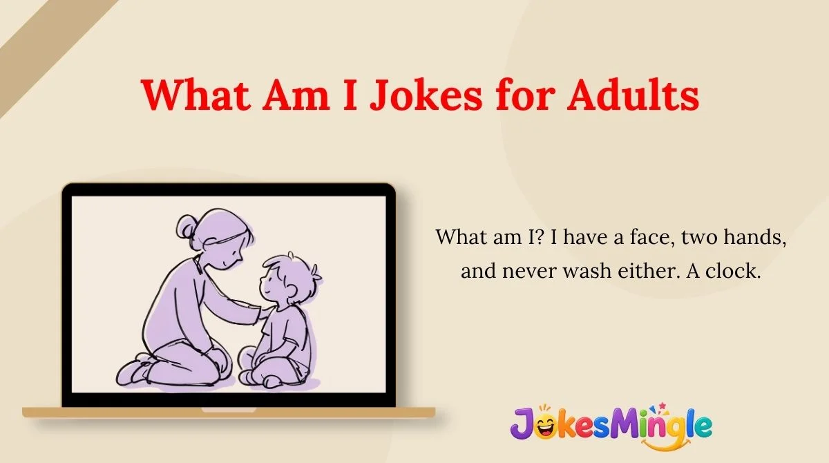 What Am I Jokes for Adults