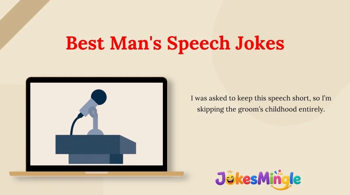 Best Man's Speech Jokes