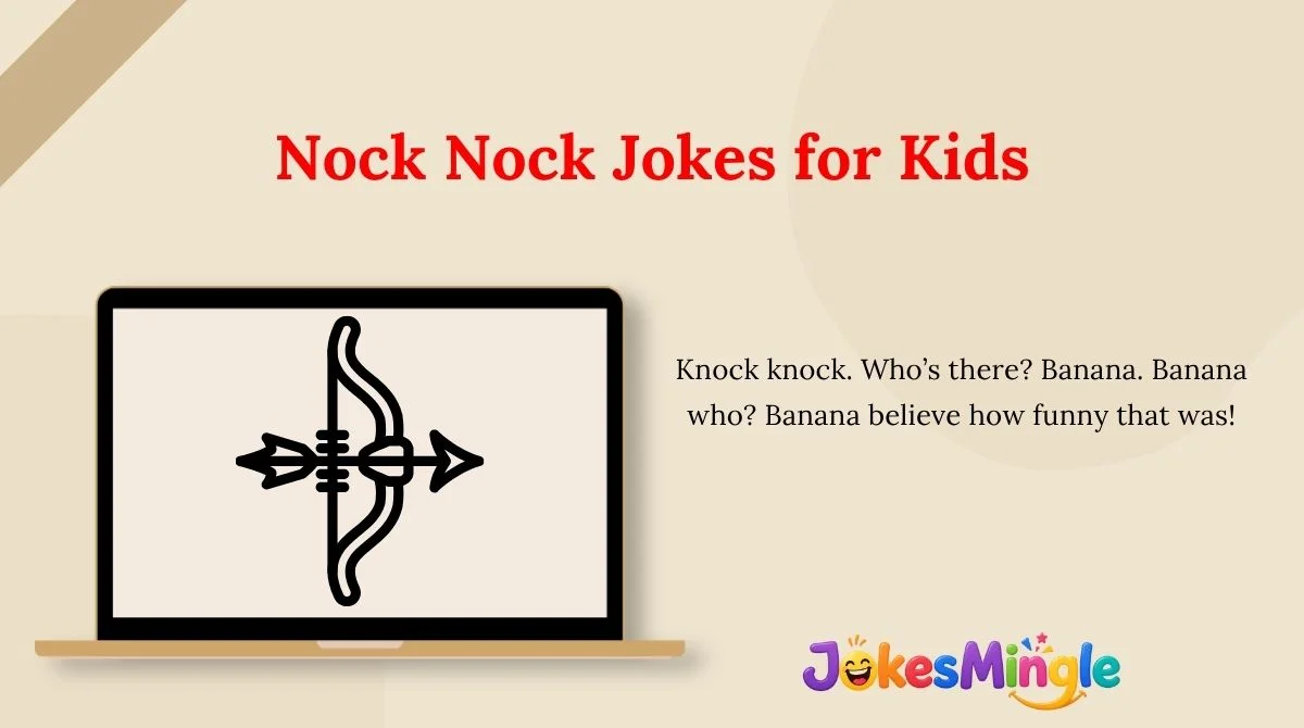 Nock Nock Jokes for Kids