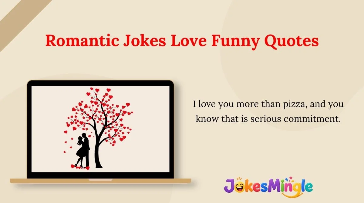 Romantic Jokes Love Funny Quotes
