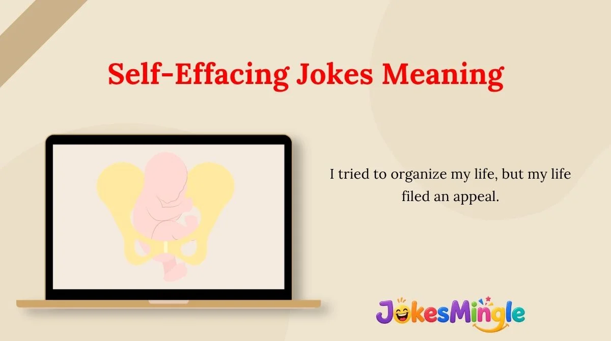 Self-Effacing Jokes Meaning